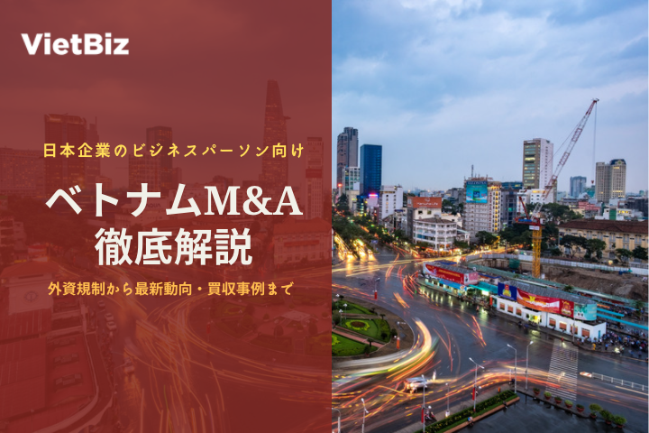 ベトナムM&A徹底解説：外資規制から最新動向・買収事例まで